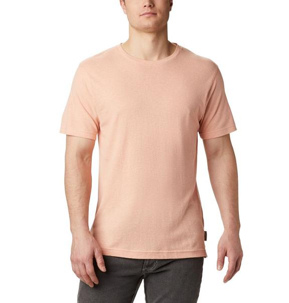 Columbia Summer Chill T-Shirt Orange For Men's NZ21607 New Zealand